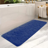 Ultra Absorbent Long Bathroom Floor Mat Anti-Slip Bathtub Rug for Home Decoration