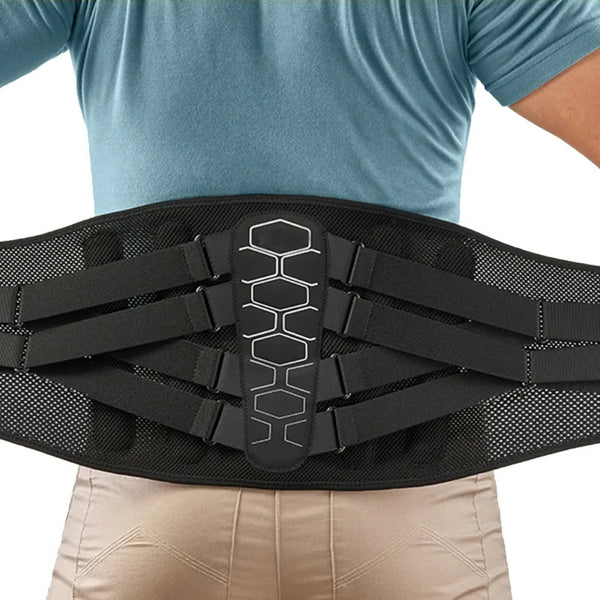 Lightweight Lumbar Support Belt with Soft Pad