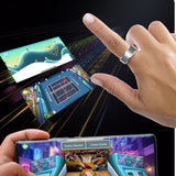 5ATM Waterproof Health Monitor Smart Ring with Charging Case