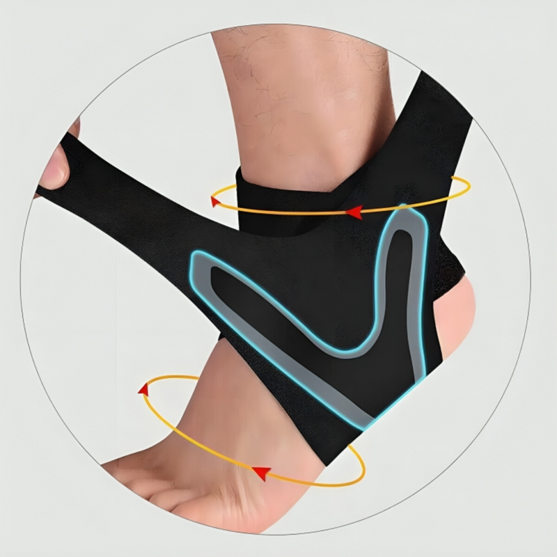 Foot Pain Ankle Wrap - 1 x Pair